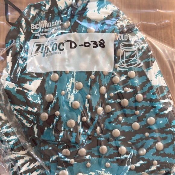 INC Women’s V-Neck Halter Mini Dress Studded Black, Blue, White Aztec Medium EUC - Picture 9 of 9